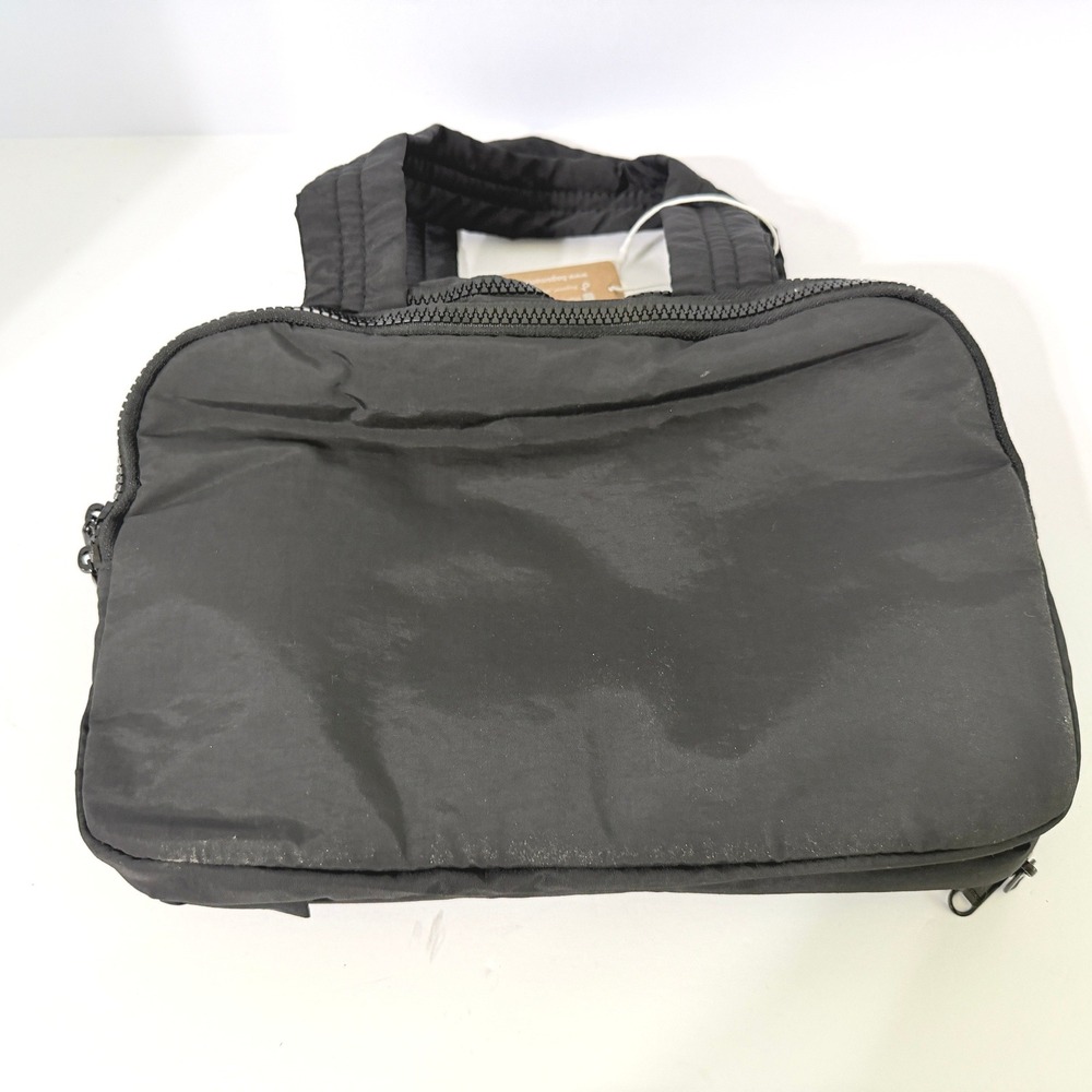 Bagsmart Zora Spacesaver 4-in-1 Multifunctional Toiletry Bag Quilted Black NWT - Picture 3 of 7
